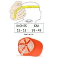 thumbnail image 5 of DALIX Infant Trucker Hat Baby Cap Tiny Extra Small Girls Boys in Orange White, 5 of 5