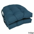 thumbnail image 3 of Blazing Needles  Twill 16-inch U-shaped Tufted Dining Chair Cushions (Set of 2), 3 of 5