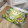 thumbnail image 3 of Easter Doormat Welcome Mat, Absorbent Non-Slip Indoor Outdoor Decor for Spring, Holiday Entryways, Festive Seasonal Design for Home Decoration, 3 of 6