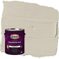 Glidden HEP Moth Gray / Grey Flat Interior Paint with Primer, 1 Gallon