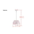 thumbnail image 3 of Safavieh Montana 4-Light Modern Glam Sphere Pendant, 3 of 4