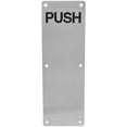 thumbnail image 1 of Metal Doorplate Silver Color Long Lasting Performance for Commercial Settings 1Pack, 1 of 6