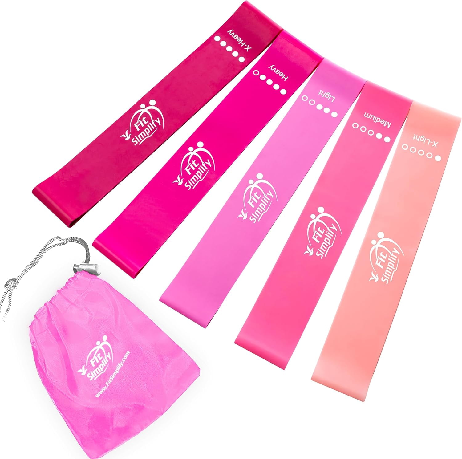 JJEAN-Resistance Loop Exercise Bands and Fabric Resistance Hip Bands