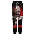 thumbnail image 4 of Terrifier Men's Sweatpants Printed Long Joggers Athletic Track Pants Soft Lounge Pants for Leisure, Sports & Travel 3XL, 4 of 7