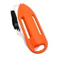 thumbnail image 2 of El puede supervivir la boya de vida portátil para el entrenamiento de natación de snorkel kayaking naranja, 2 of 8