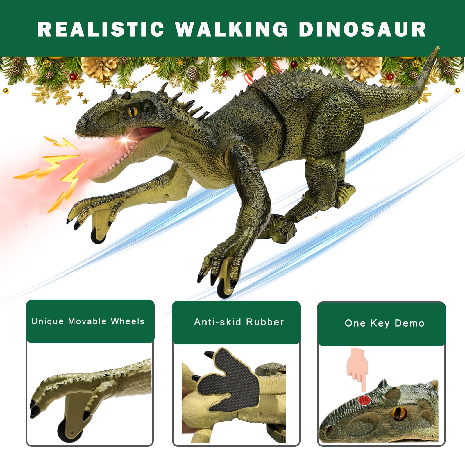 Thin Air Brands Remote Control Raptor Dinosaur – Growing Tree Toys