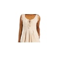 thumbnail image 2 of INC Womens Box Pleat Above Knee Fit & Flare Dress, 2 of 3
