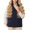 Navy, variant on Kukoosong Women's Lightweight Puffer Vest Cozy Sleeveless Down Waistcoat with Pockets