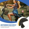 thumbnail image 3 of RUNROTOO Motorcycle Seat Bracket Backrest Cushion Plastic Yellow 1Pcs Support for Lower Back Motorcycle, 3 of 8