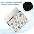 thumbnail image 2 of FORMRS 15"-15.6" Laptop Sleeve Protective Case Soft Carrying Quilted Computer Bag Cover, Red Easter Eggs, 2 of 7