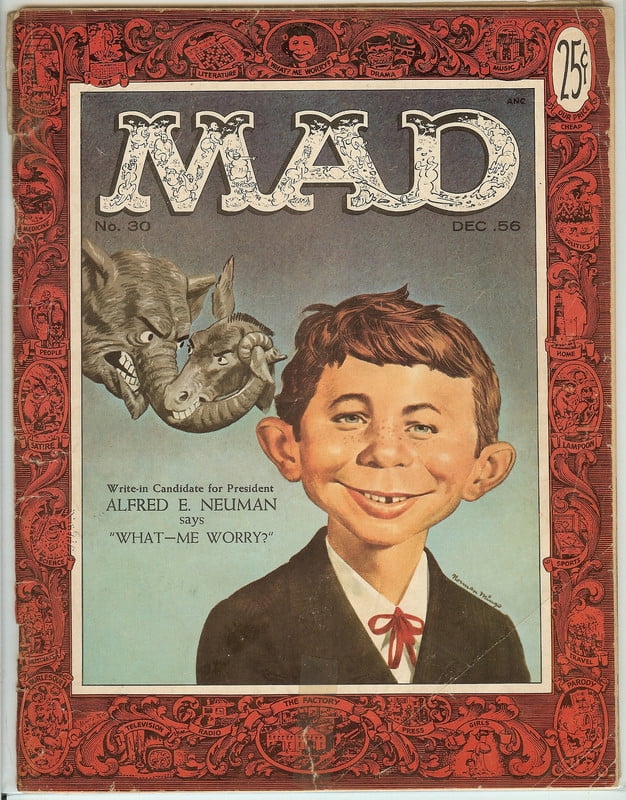 MAD Magazine Vintage Collectible #30 Dec 1956 Fine+ (FN+)