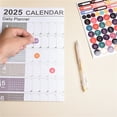 thumbnail image 6 of 2025 Yearly Wall Calendar - annual calendar 2025, 2025 Yearly Wall Calendar&Planner with Thick Paper, Jan 2025 - Dec 2025, X Large, 34.7" x 22.8",2025 Yearly Planner.(Yearly Wall Calendar), 6 of 8