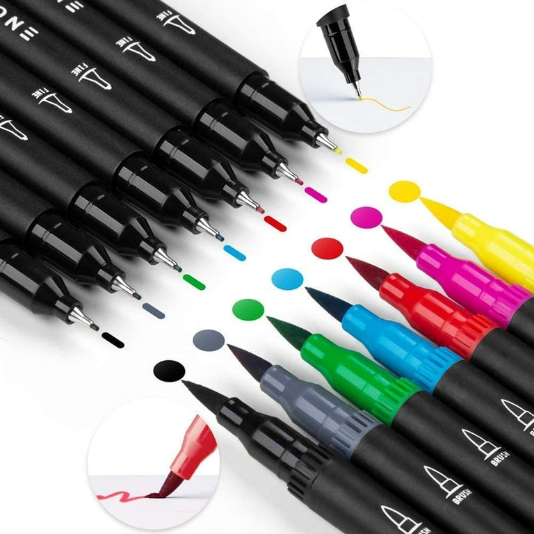 Drawing Pens Mogyann Black Art Pens for Drawing 12 Size Waterproof Ink Pens for Artists Sketching, Manga, Writing