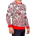 thumbnail image 2 of Where is Waldo Santa Sleds Long Sleeve Red and White Sweater, 2 of 5