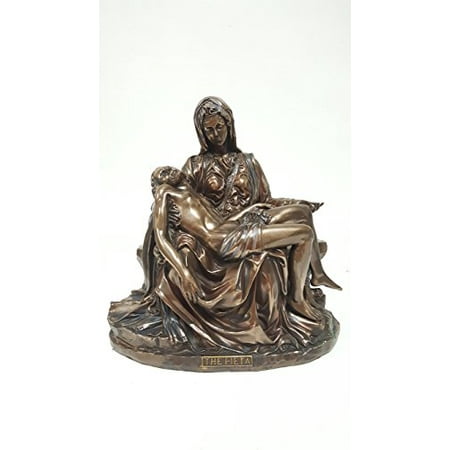 - 10.5 Inch Michelangelo's Pieta Jesus and Virgin Mary Statue Figurine