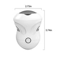thumbnail image 3 of Weloille Electric Feet Callus Remover,Portable Rechargeable Foot File Pedicure Tools With Vacuum Adsorption Foot Grinder 2 Speed 2 Grinding Heads, 3 of 9