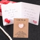 thumbnail image 5 of Regalo En Forma de Corazón de Cristal, Joyería Al Por Mayor En Forma de Corazón con Tarjeta, 5 of 6