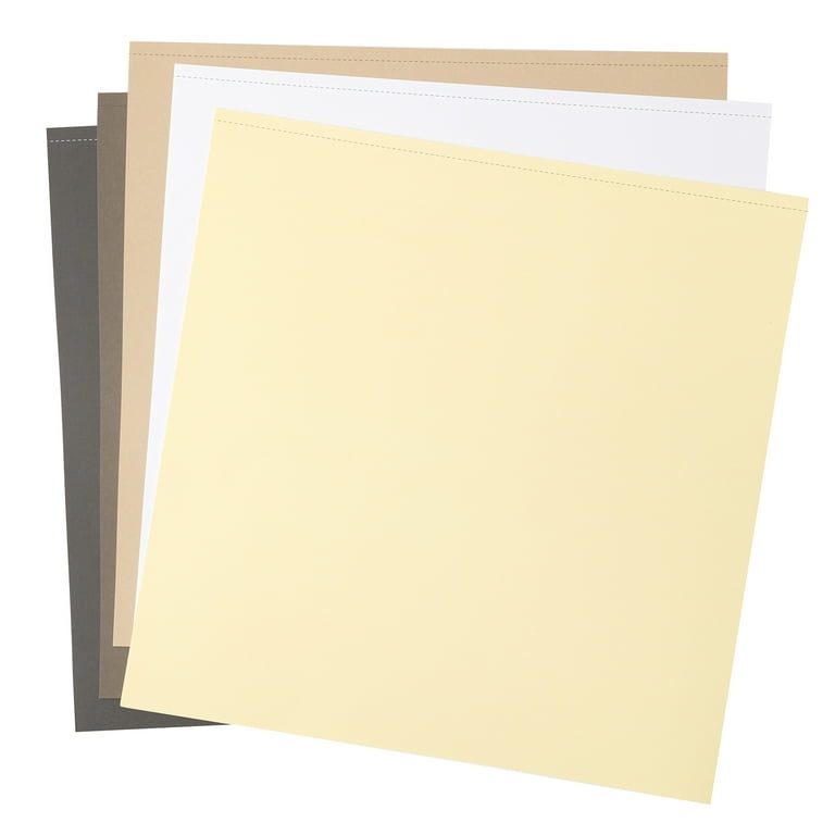 Colorbok Smooth White Cardstock, 12 x 12, 121 lb./180 gsm, 40 Sheets 