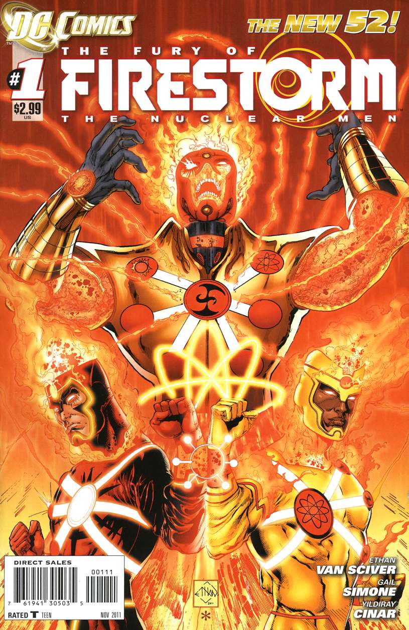 Cover of The Fury of Firestorm: The Nuclear Men #1