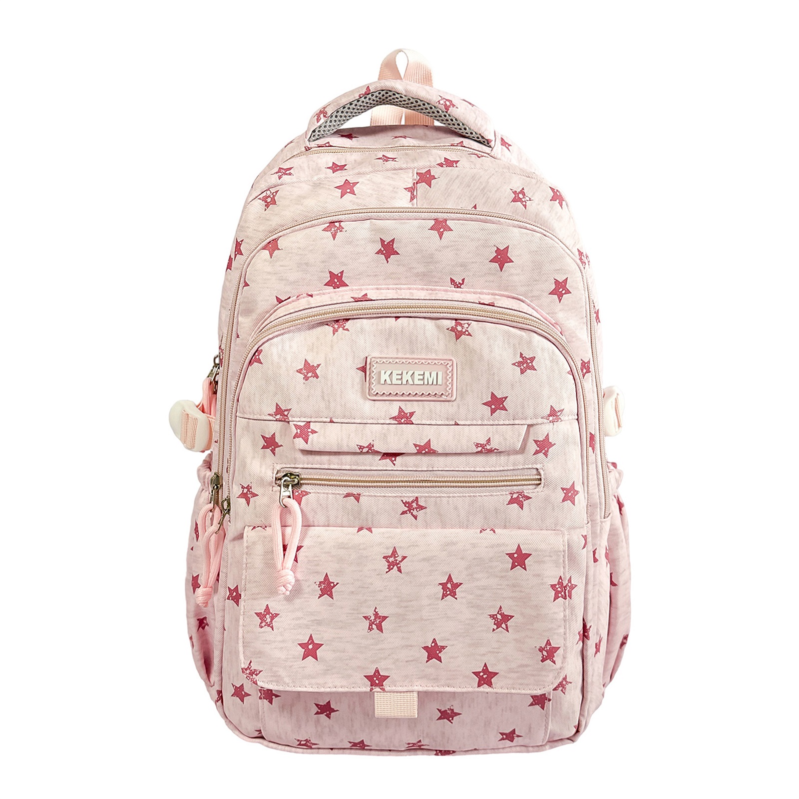 Mochila Escolar para Niñas Niños Bolso para Primaria Secundaria Viaje para Edades 6-14 (Rosa) 2
