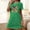Green, variant on Aobny Nightgown Lightweight Women Patriotic Short Night Gowns Crew Neck Short Sleeve Pink Cute Womens Pajamas,XXL