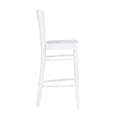 thumbnail image 3 of Linon Ashfield 30" Mid-Back Bar Stools, Set of 2, Classic White, 3 of 11