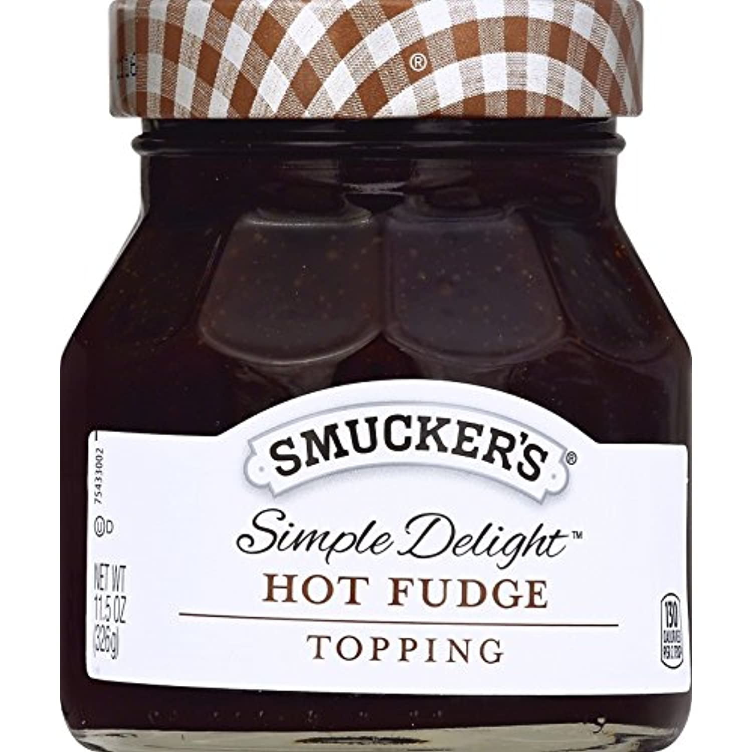 Smuckers Simple Delight Hot Fudge Topping, 11.5 Oz