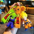 thumbnail image 2 of Llavero de silicona con forma de Q de Dragon Ball, Son Goku, Vegeta, Songoten, animación periférica, para bolso escolar, regalo, 2 of 3