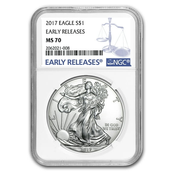 2017 American Silver Eagle MS-70 NGC (Early Releases)