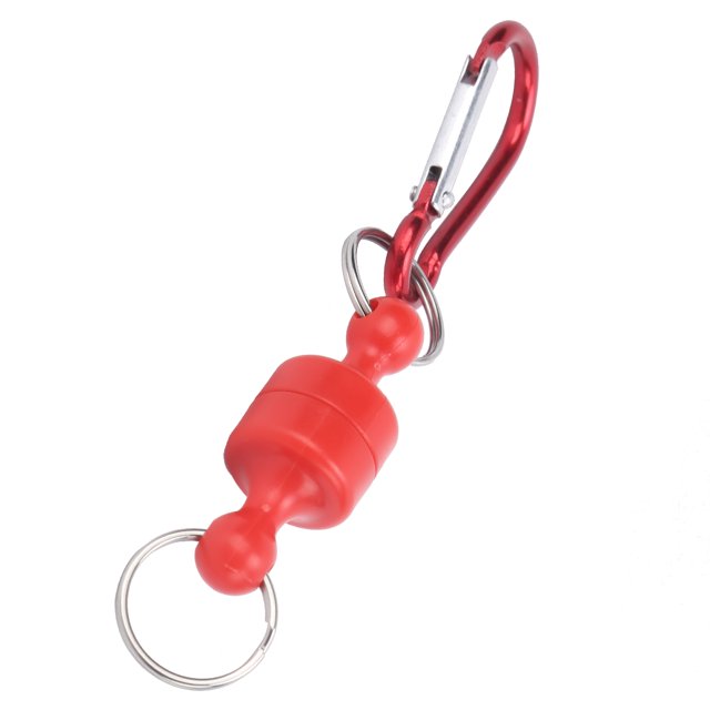 Magnetic Carabiner Quick Release Net Clip Fishing Net Release Holder Magnetic Carabiner Clip Strong Magnetic Release Holder Carabiner Metal Net Release Clip Keychain Hook For ANGGREK Otros