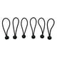 thumbnail image 1 of Cuerda elástica de bola de 6''/5''/8'', correas de amarre para carpas, lonas para acampar Negro 4 pulgadas, 1 of 9