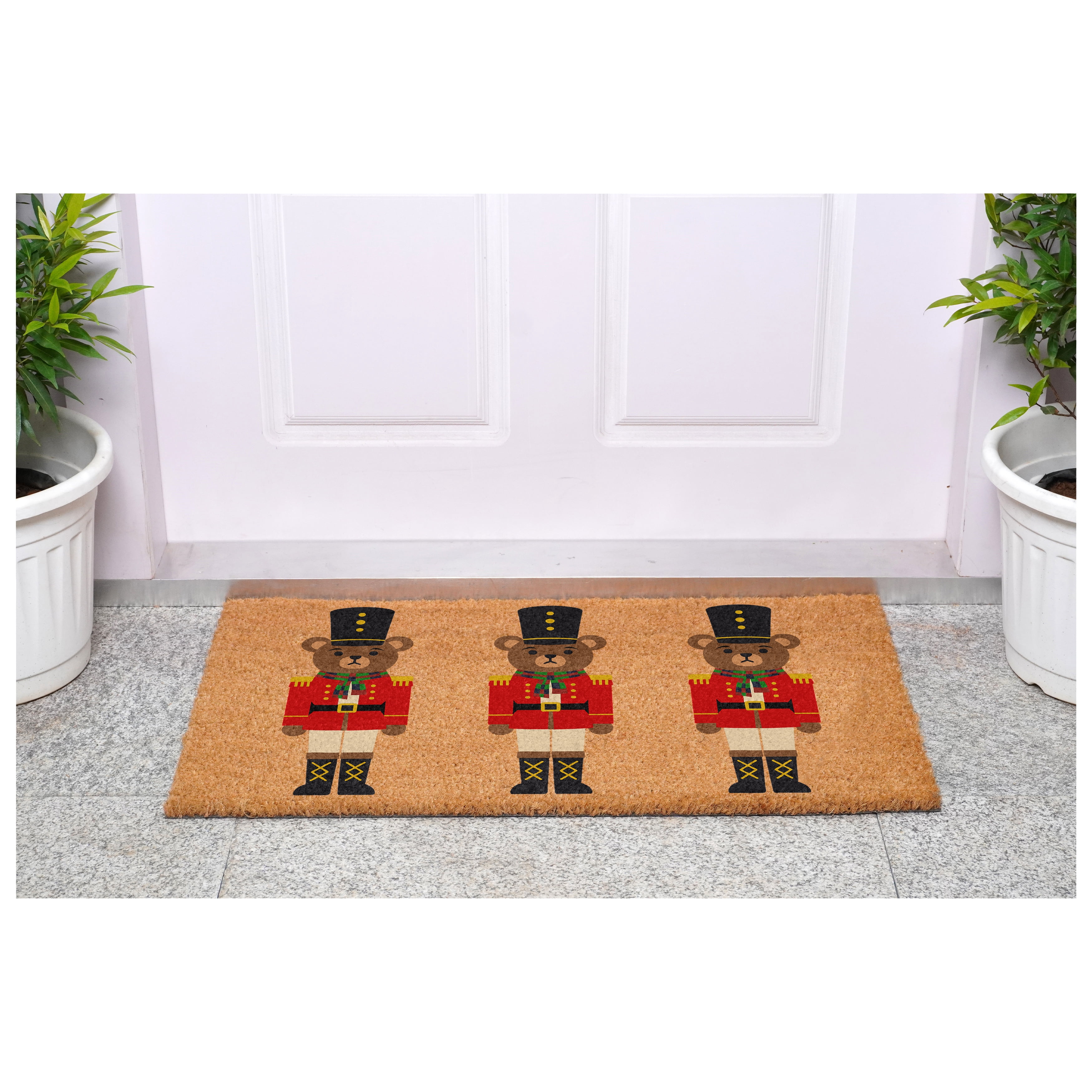 Calloway Mills 117471729 Christmas Bear Doormat 17" x 29"