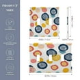 thumbnail image 3 of 3 Gang Light Switch Cover Plate Abstract Circle and Dots Wall Plate Decorate Electrical Outlet Cover Plates 4.56”x4.48”, 3 of 8