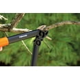 thumbnail image 5 of Fiskars PowerGear Titanium Lopper (15"), Compound-Action Bypass Lopper, Black and Orange, 1 Count, 5 of 9