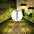 thumbnail image 1 of Newest Garden Outdoor Solar Led Lights RGB Multi-Color Lighting Solar Path Lawn Light Christmas Garden Decoration Landscape LampWarm Light He Qiyong unisex, 1 of 1