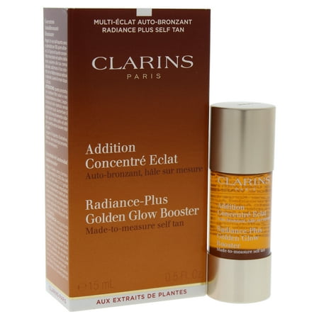 Radiance-Plus Golden Glow Booster - Normal Dry Combination Oily Skin by Clarins for Women - 0.5 oz (Best Serum For Oily Combination Skin)