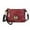 MU Burgundy, variant on MKF Collection Helen Women's Crossbody Bag Milan M Signature Wristlet Bag Purse by Mia K. - Brown