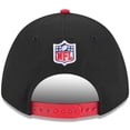 thumbnail image 4 of Men's New Era Black/Red Kansas City Chiefs 2025 NFL Draft 9FORTY A-Frame M-Crown Adjustable Hat, 4 of 5