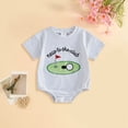 thumbnail image 2 of eczipvz Infant Baby Boy Girl Romper 18M Golf Play Ball Embroidered Romper Short Sleeve Bodysuit Newborn Playsuit, 2 of 6