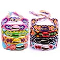 thumbnail image 1 of Bracelet Tressé 8 Pcs Style Bohème Coquillage Bracelet d'Amitié Bracelet de Fête, 1 of 10