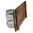 thumbnail image 2 of 12" White and Brown Hanging Welcome Sign with Mason Jar, 2 of 2