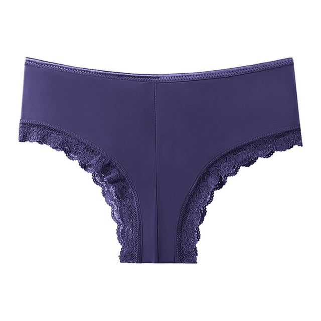 B91xZ Culottes pour Femmes Grande Taille en Microfibre, Bleu L