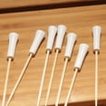 thumbnail image 6 of BambooMN Decorative Golf Tee Bamboo Cocktail Sandwich Skewer Picks - 6.75" - 5 Assorted Colors - 300 Pieces, 6 of 7