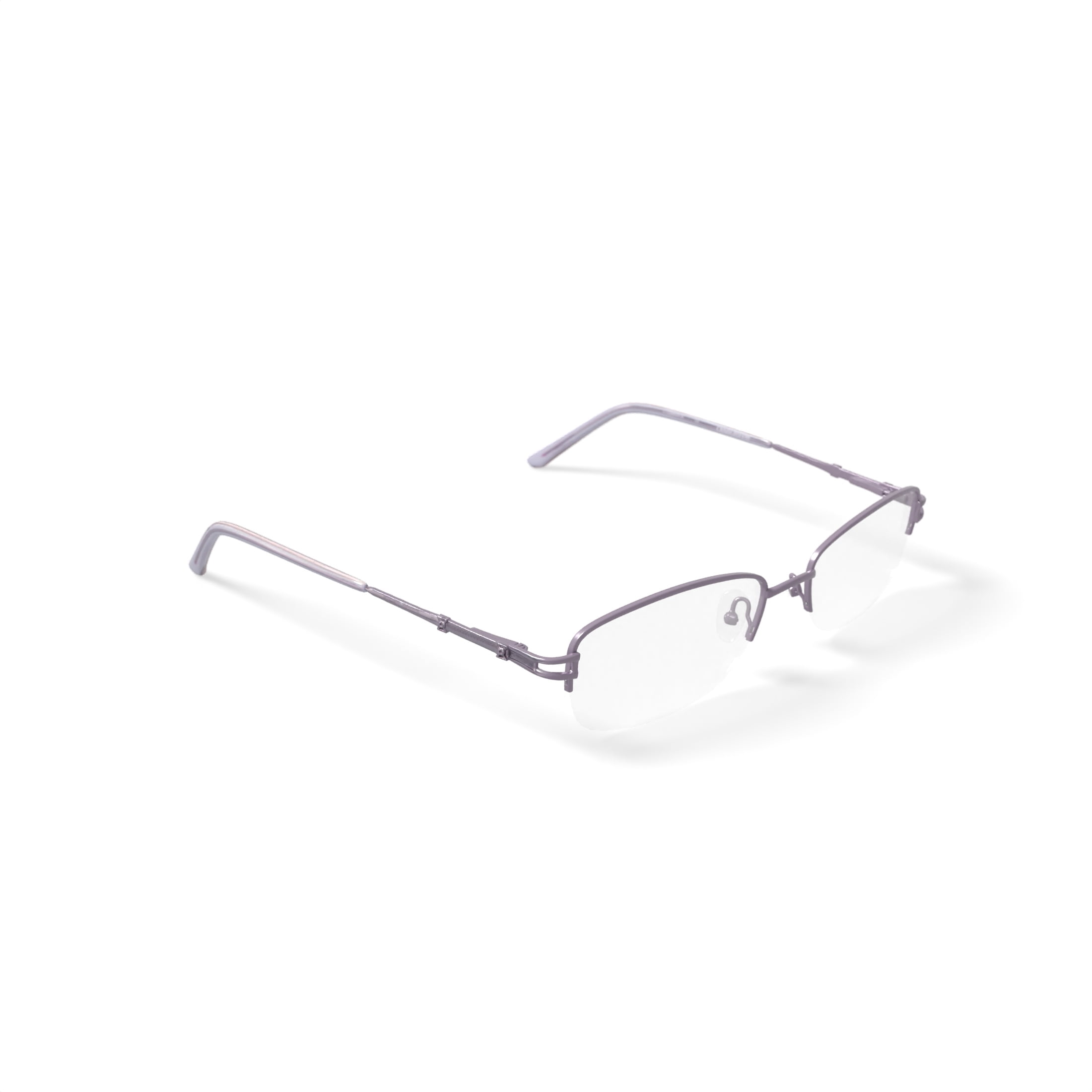 Christie Brinkley Women's Gleeful Rectangular Prescription Eyeglasses with Case, Pink
