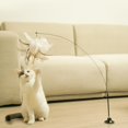 thumbnail image 2 of Pájaro de simulación, juguete interactivo para gatos, divertido pájaro de plumas con cascabel, palo de juguete para gatos, varita de juguete para jugar, suministros para gatos Tan Jianjun unisex, 2 of 2