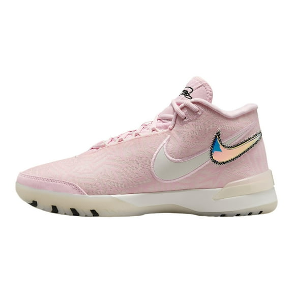 Lebron NXXT Genisus Basketball Shoes HF0712-602, Pink Foam/Black/Pink Wash/Sail Size 12.5