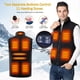 thumbnail image 4 of 11 Zone Heated Vest for Men Women Outdoor Winter Warm Electric Heating Vest Jacket Clothing, 4 of 5