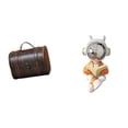 thumbnail image 1 of Organizador De Joyas Con Astronauta Vintage, Cofre Del Tesoro Decorativo, Escultura, Figurita De Almacenamiento Para Anillos, Centro De Mesa De Cumpleaños, 1 of 8