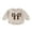 Khaki, variant on SUNSIOM Baby Girl Bubble Romper Long Sleeve Crew Neck Bow Football Print Bodysuit Newborn Infant Fall Clothes