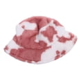 thumbnail image 5 of ifundom 1pc Stylish Furry Bucket Hat Fashion Winter Warmer Fisherman Lovely Warm Hat, 5 of 5